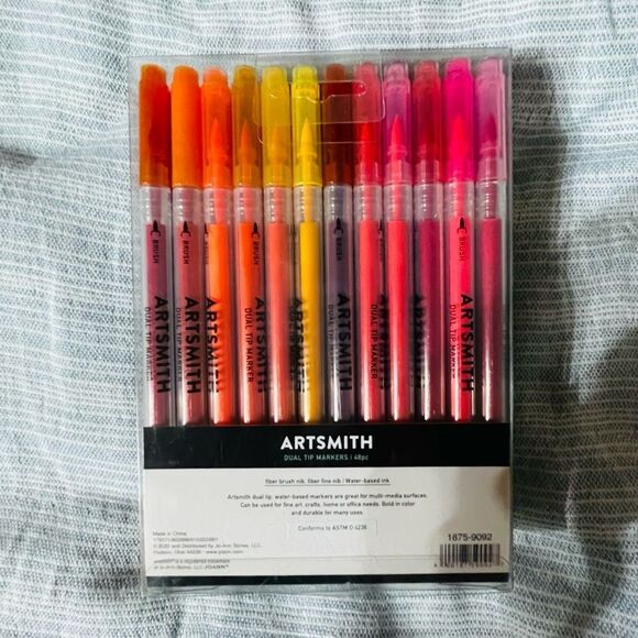 ARTSMITH Dual Tip Markers - 48 count - Picture 3 of 7